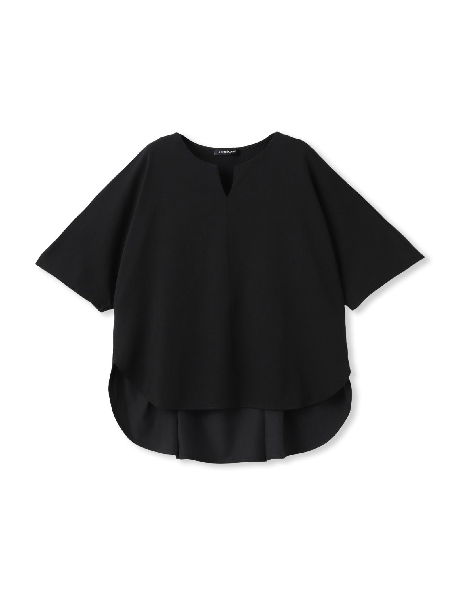 【WEB限定】≪夏の体型カバーに≫タックフレアカットソー