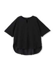 【WEB限定】≪動画あり≫≪夏の体型カバーに≫タックフレアカットソー