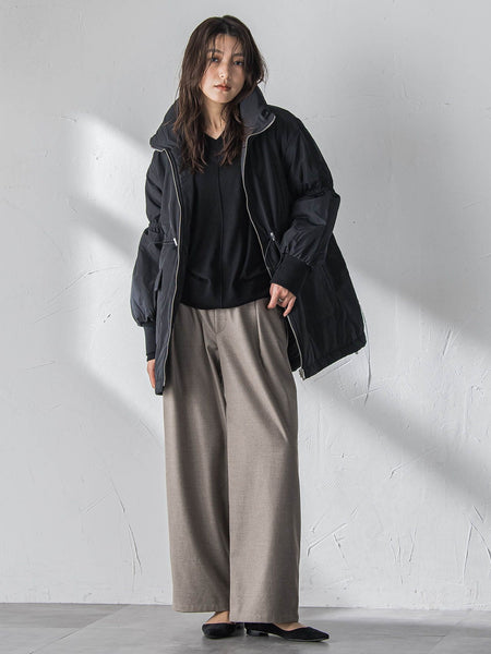 中綿リバーシブルコート≪手洗い可能≫