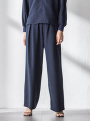 【一瞬で楽とキレイを叶える】タンブラーオックスイージーワイドパンツ≪手洗い可能≫