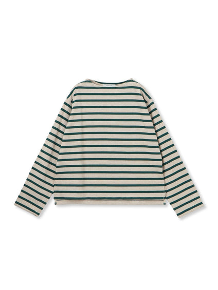 【WEB限定】ゆるボーダーロングTシャツ