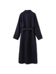 【ラク軽トレンチ】ラグランスリーブスプリングコート≪撥水/手洗い≫