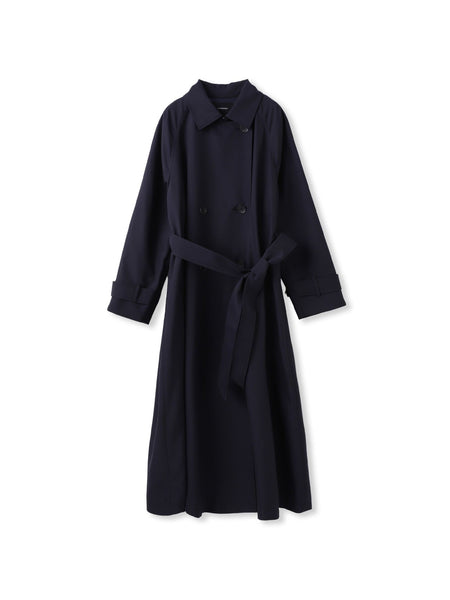 【ラク軽トレンチ】ラグランスリーブスプリングコート≪撥水/手洗い≫