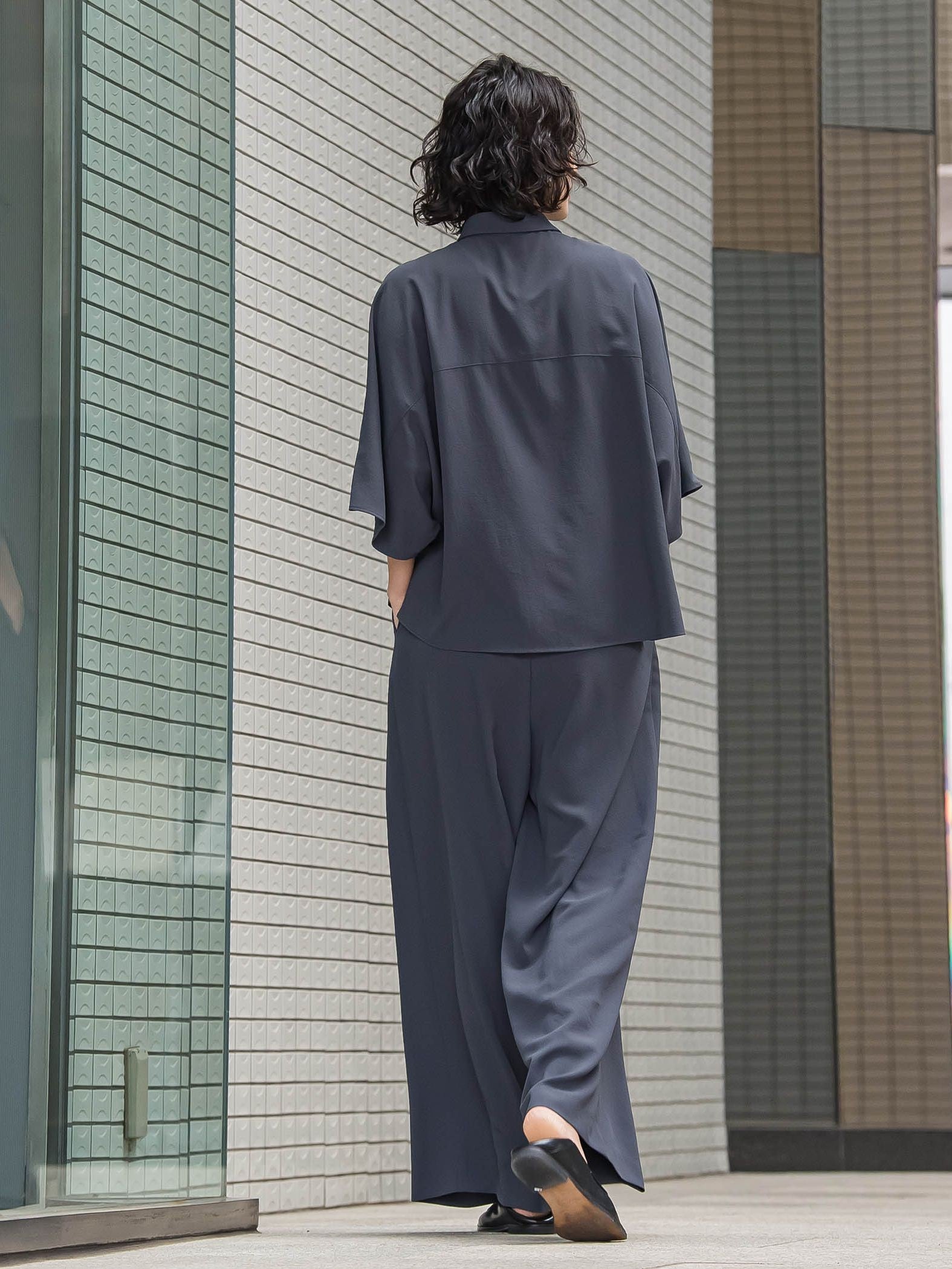 【大きいサイズ】キレリワイドパンツ≪洗濯機で洗える≫