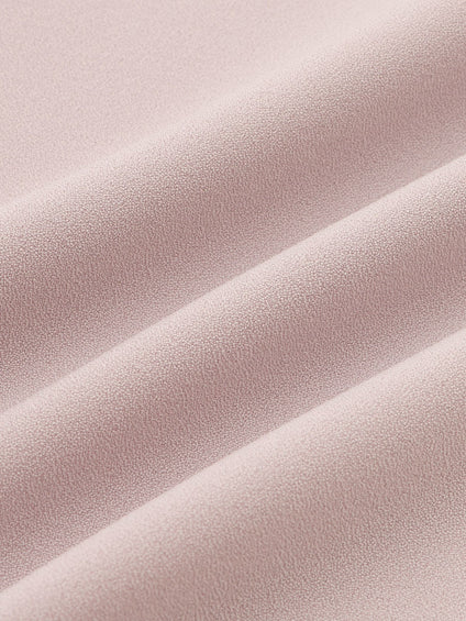 ストレッチジョーゼットミニフリルブラウス