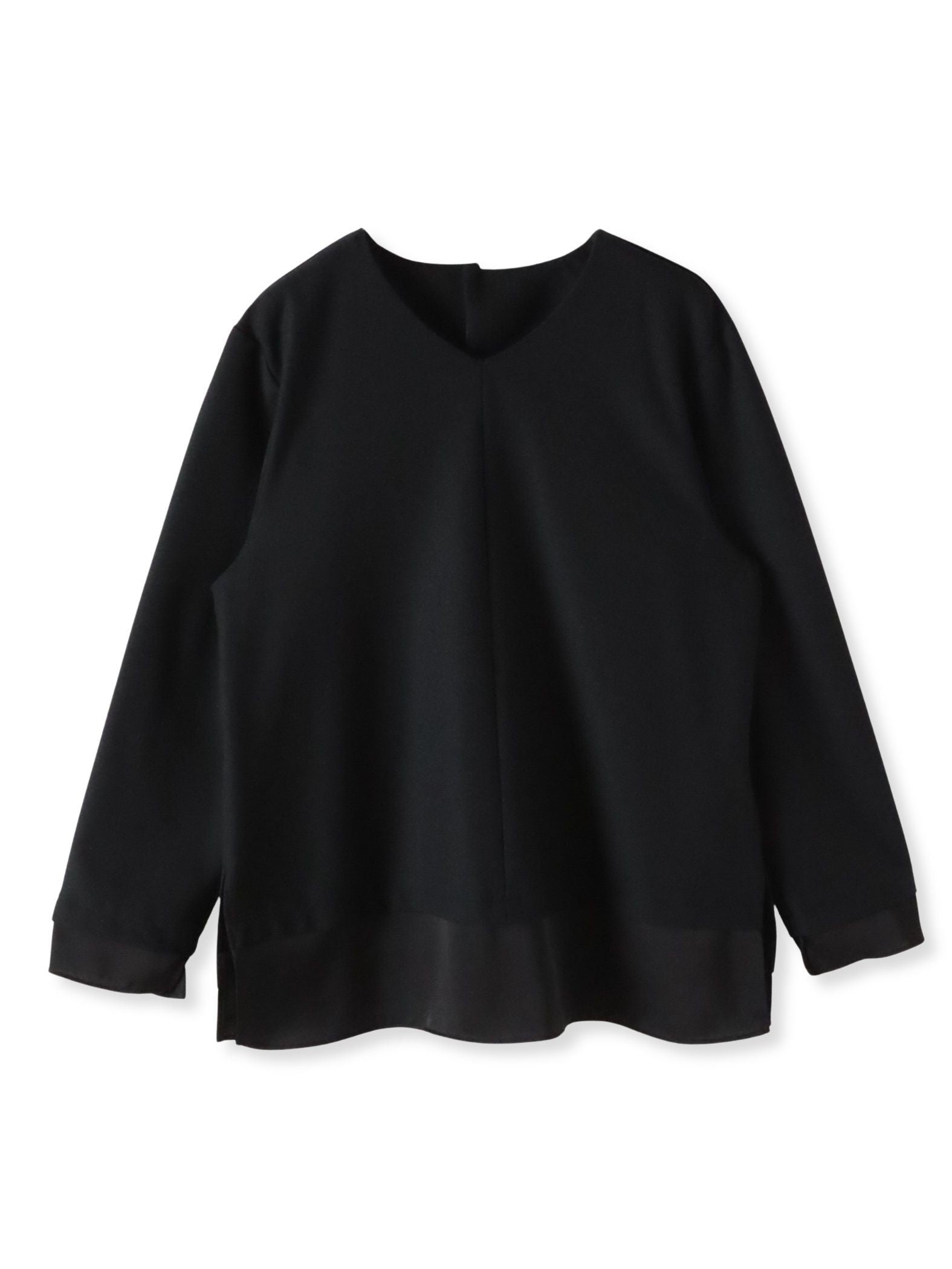 ピクシエスタVネックブラウス≪洗濯機で洗える≫