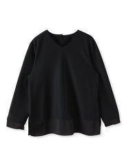 ピクシエスタVネックブラウス≪洗濯機で洗える≫