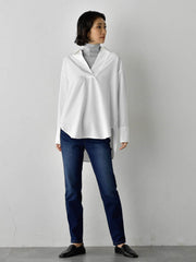 【WEB限定】”3コーデが叶う2点セット”ニット×シャツ≪手洗い可能≫