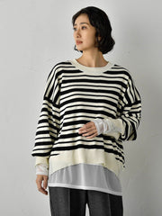 【WEB限定】”3コーデが叶う2点セット”ニット×シャツ≪手洗い可能≫