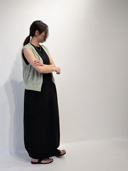 【Made in japan】 tuck dress
