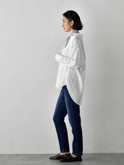 【WEB限定】”3コーデが叶う2点セット”ニット×シャツ≪手洗い可能≫