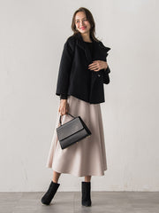 【新色追加】メルトンサーキュラースカート