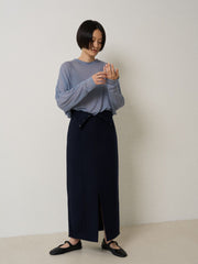 airy cashmere tops【日本製】≪手洗い可能≫