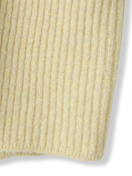 ラメリブボトルネックニット≪手洗い可能≫