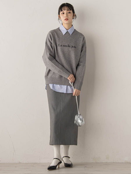 ボリュームスリーブシャツ≪洗濯機で洗える≫