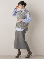 ボリュームスリーブシャツ≪洗濯機で洗える≫