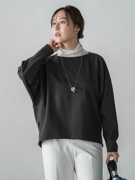 両面起毛T/Rブラウス