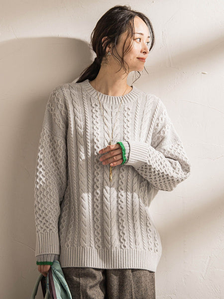 【WEB限定】【WILLIAM BRUNTON】カシミヤラインニットグローブ