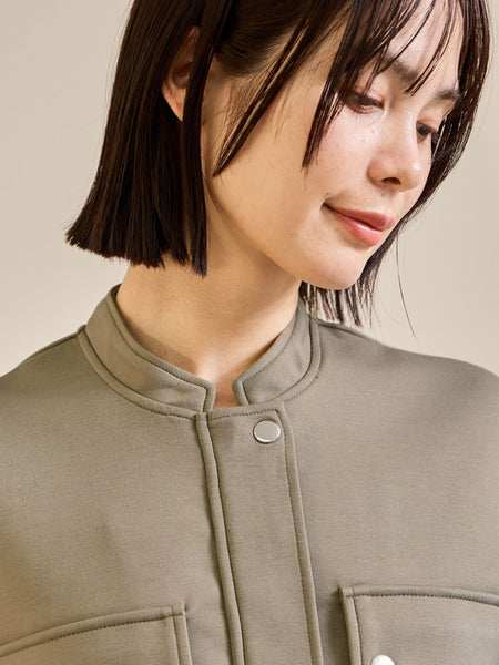 【SET】ダンボールニットベスト×スカート2ピース