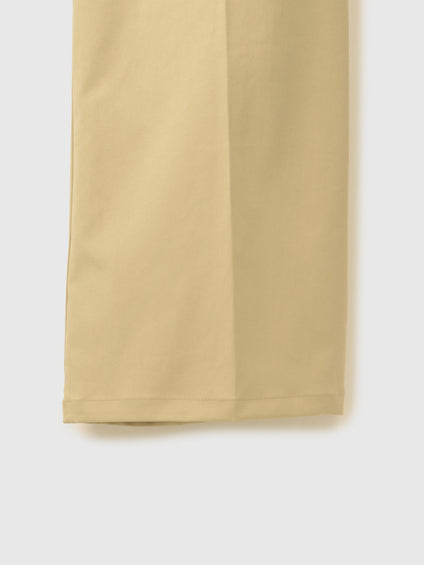 【大人の抜け感】ツイルチノワイドパンツ