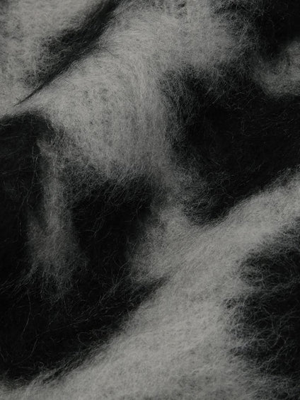 レオパードジャガードシャギーニットプルオーバー