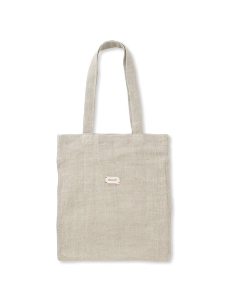 【WEB限定】【DELIY】LINEN RAMIE LENO WEAVE SHOULDER BAG