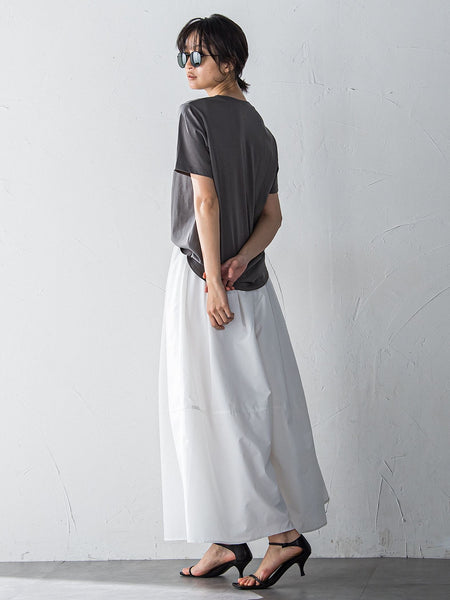 ハンドメッセージ刺繍ロゴTシャツ≪洗濯機で洗える≫