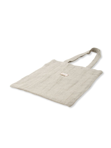 【WEB限定】【DELIY】LINEN RAMIE LENO WEAVE SHOULDER BAG