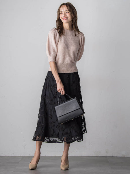 ラメシャギーニット≪手洗い可能≫