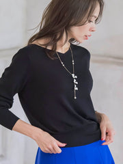 エポフラワーナローネックレス