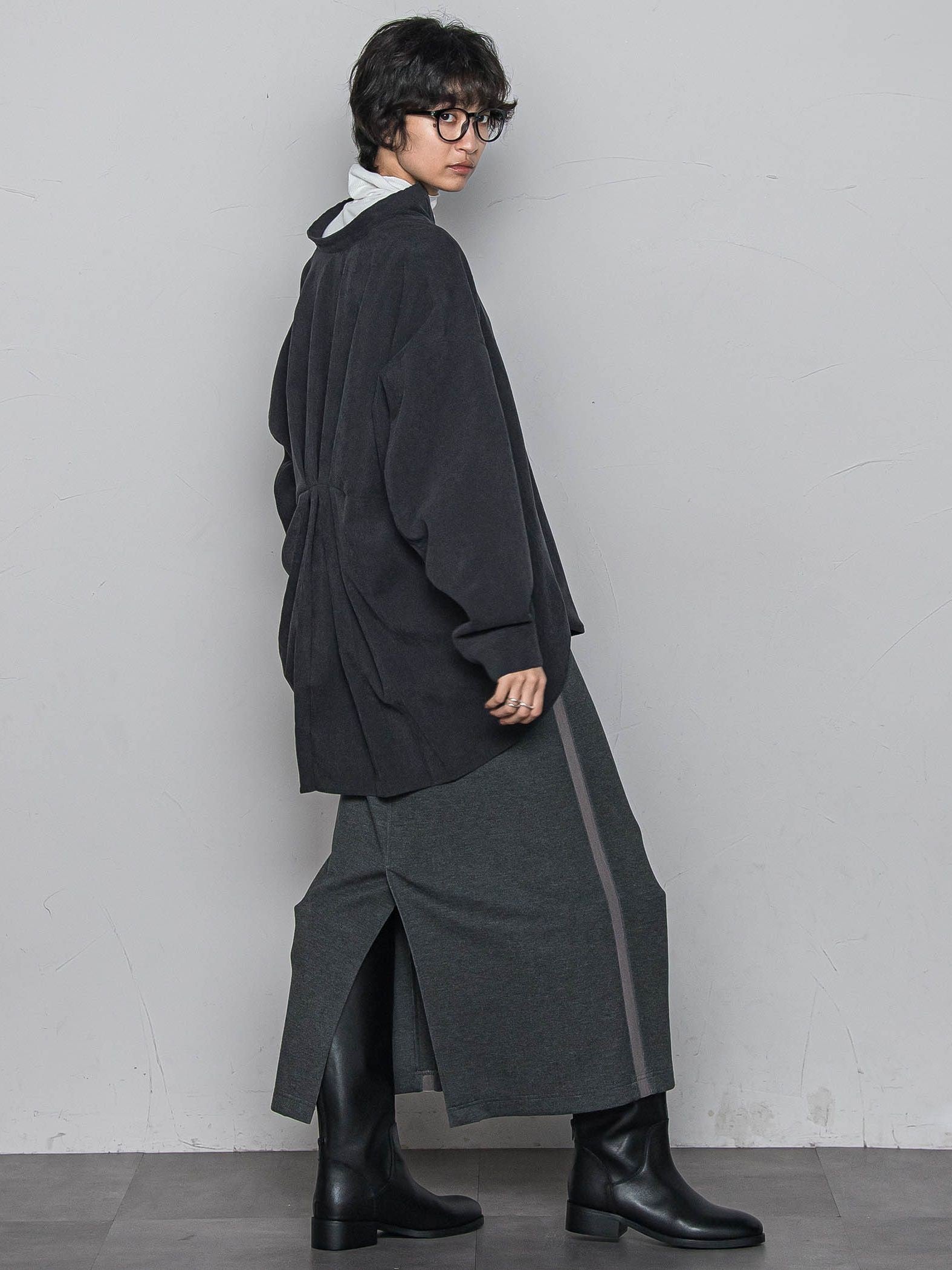 コーデュロイバックタックシャツ≪手洗い可能≫