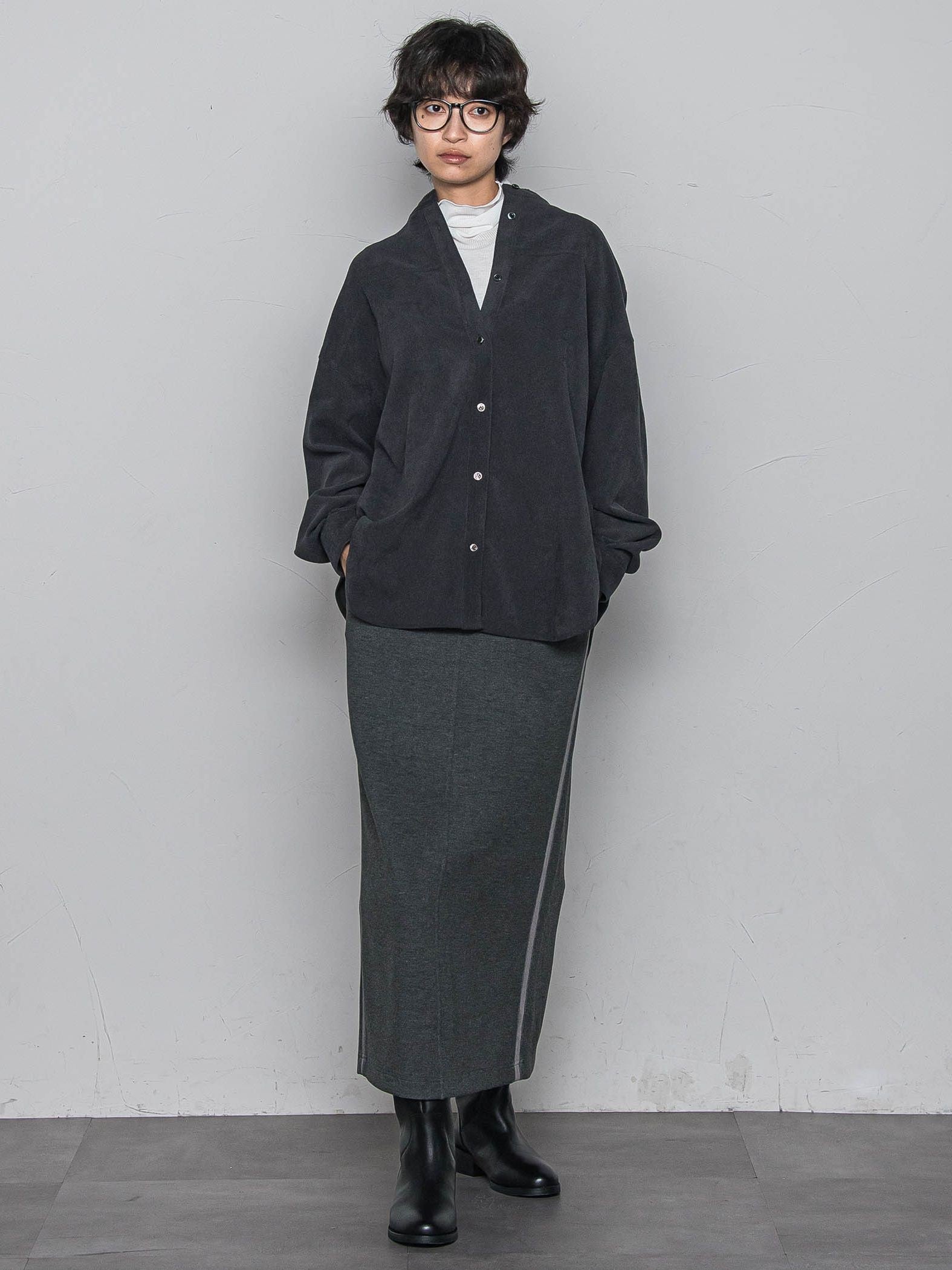 コーデュロイバックタックシャツ≪手洗い可能≫