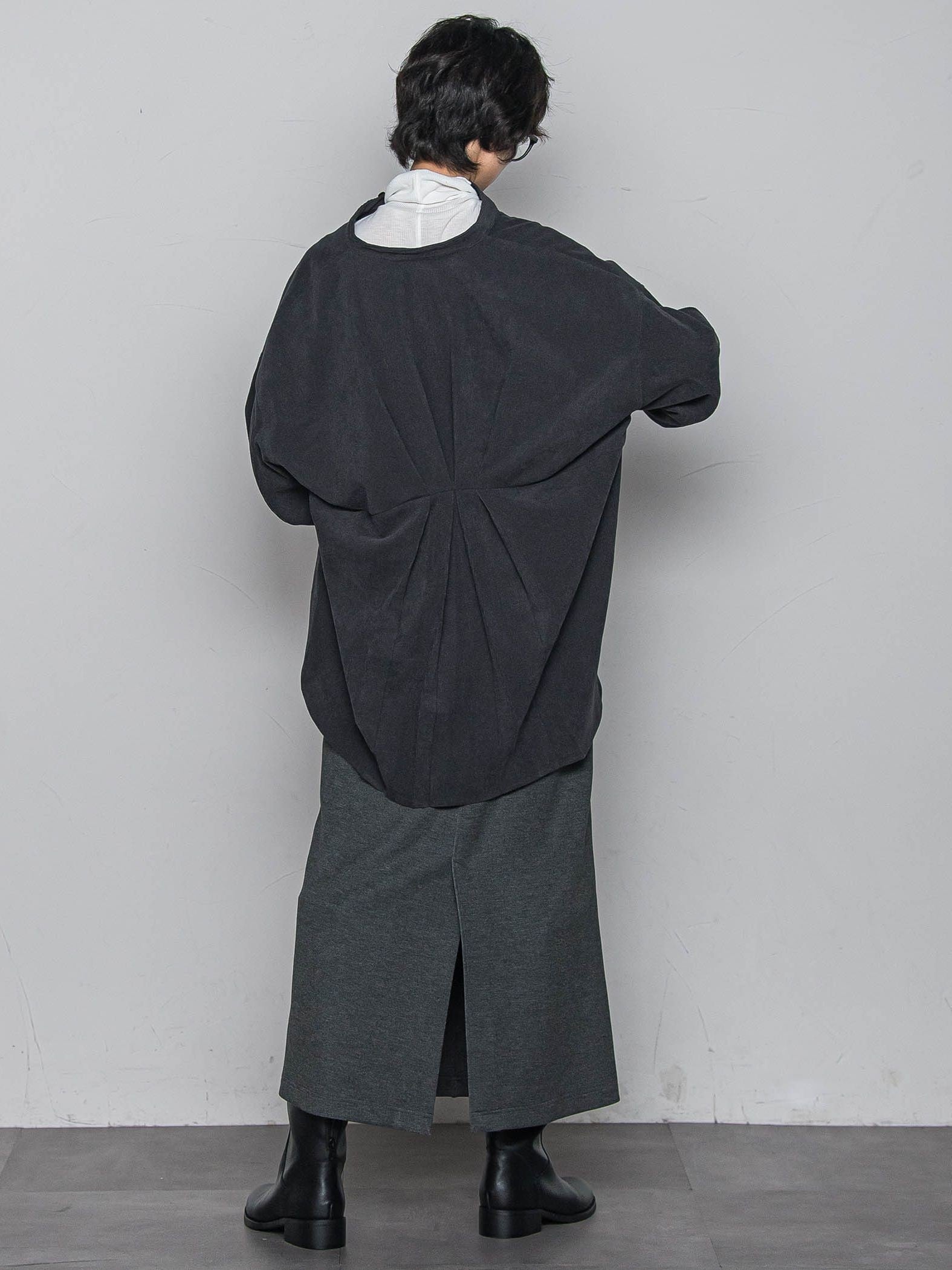 コーデュロイバックタックシャツ≪手洗い可能≫