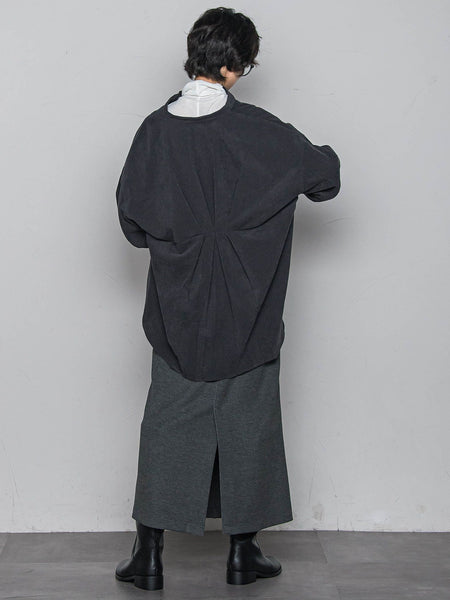 コーデュロイバックタックシャツ≪手洗い可能≫