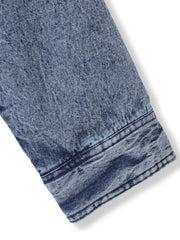 中綿デニムジャケット≪洗濯機で洗える≫