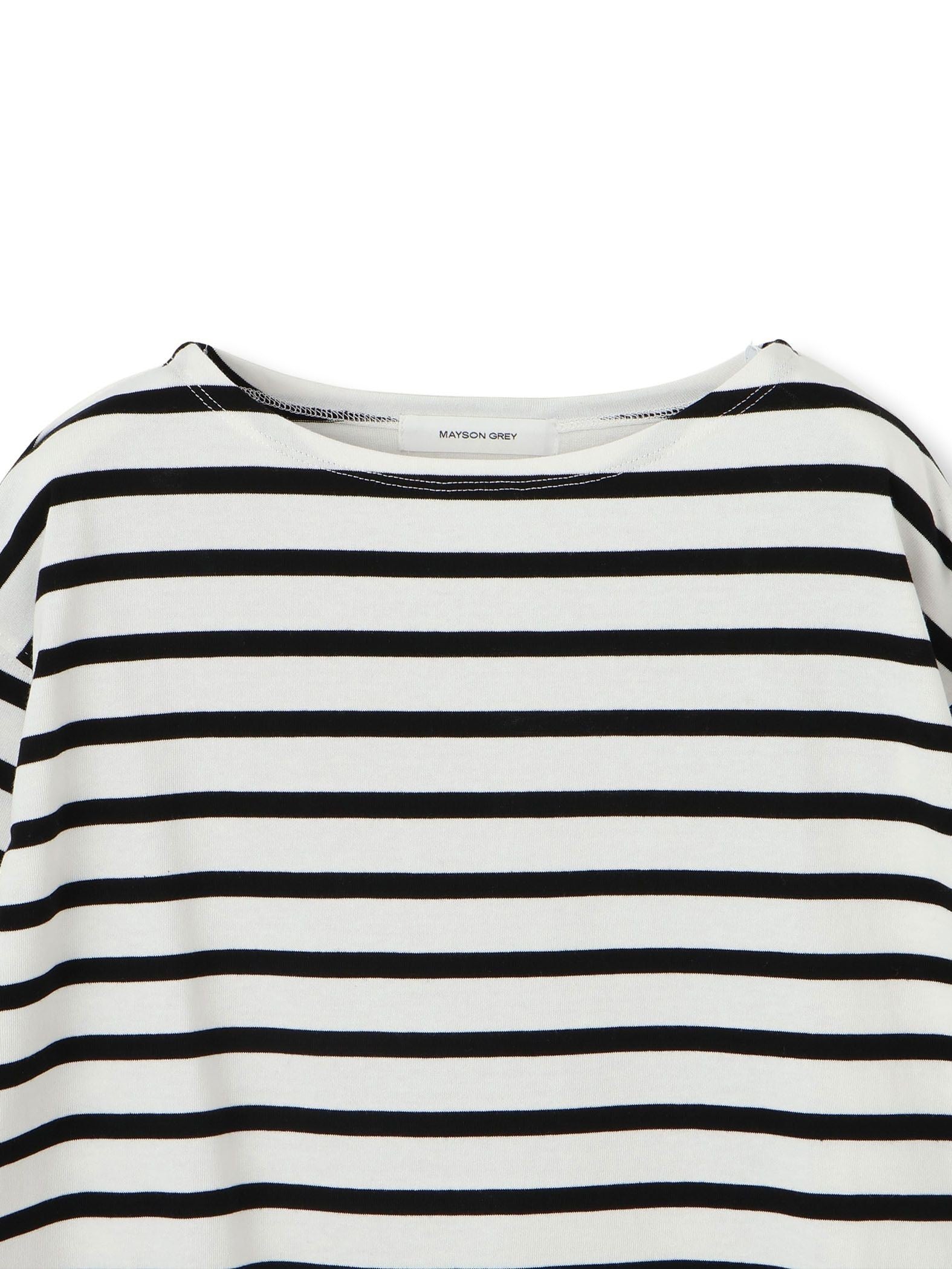 【WEB限定】ゆるボーダーロングTシャツ