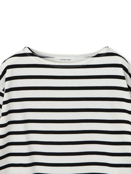 【WEB限定】ゆるボーダーロングTシャツ