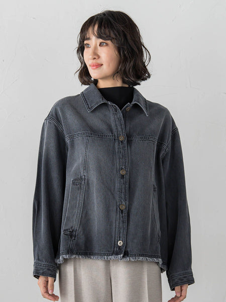 【大きいサイズ】デニムジャケット