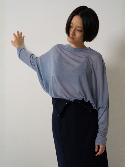 airy cashmere tops【日本製】≪手洗い可能≫