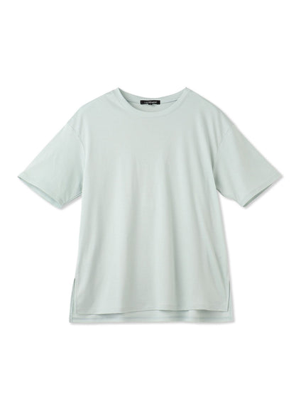 【WEB限定】【3サイズ】コットン汗じみ防止カットソー≪洗える/接触冷感≫