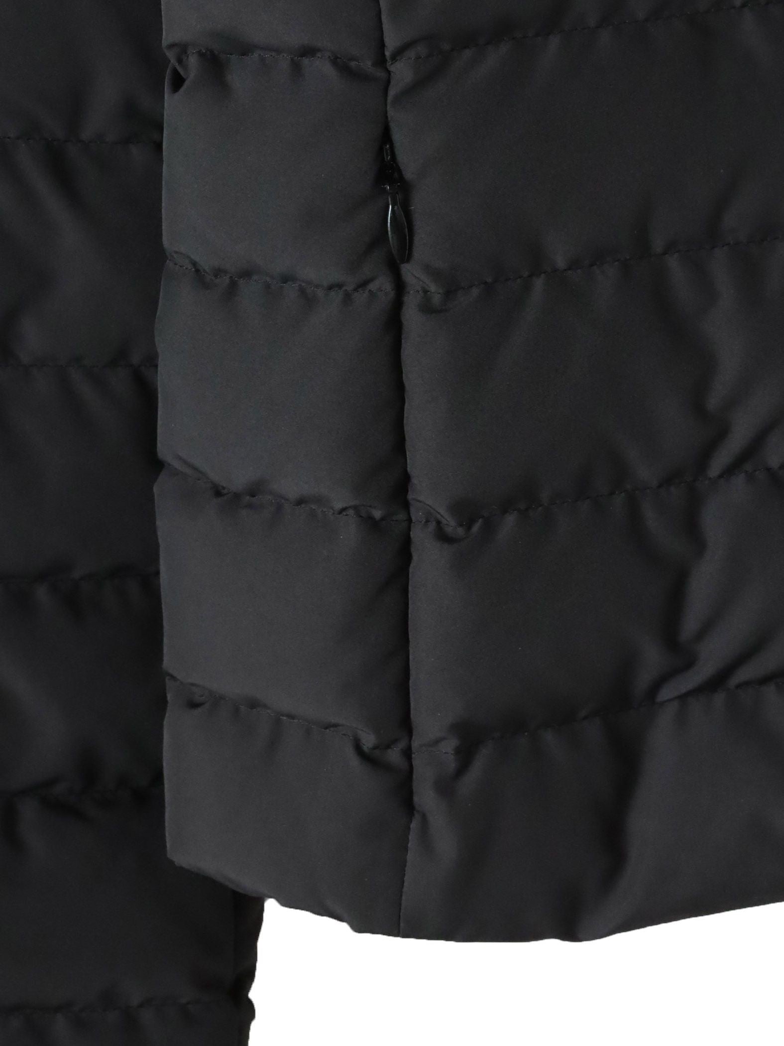 ペプラムダウンジャケット