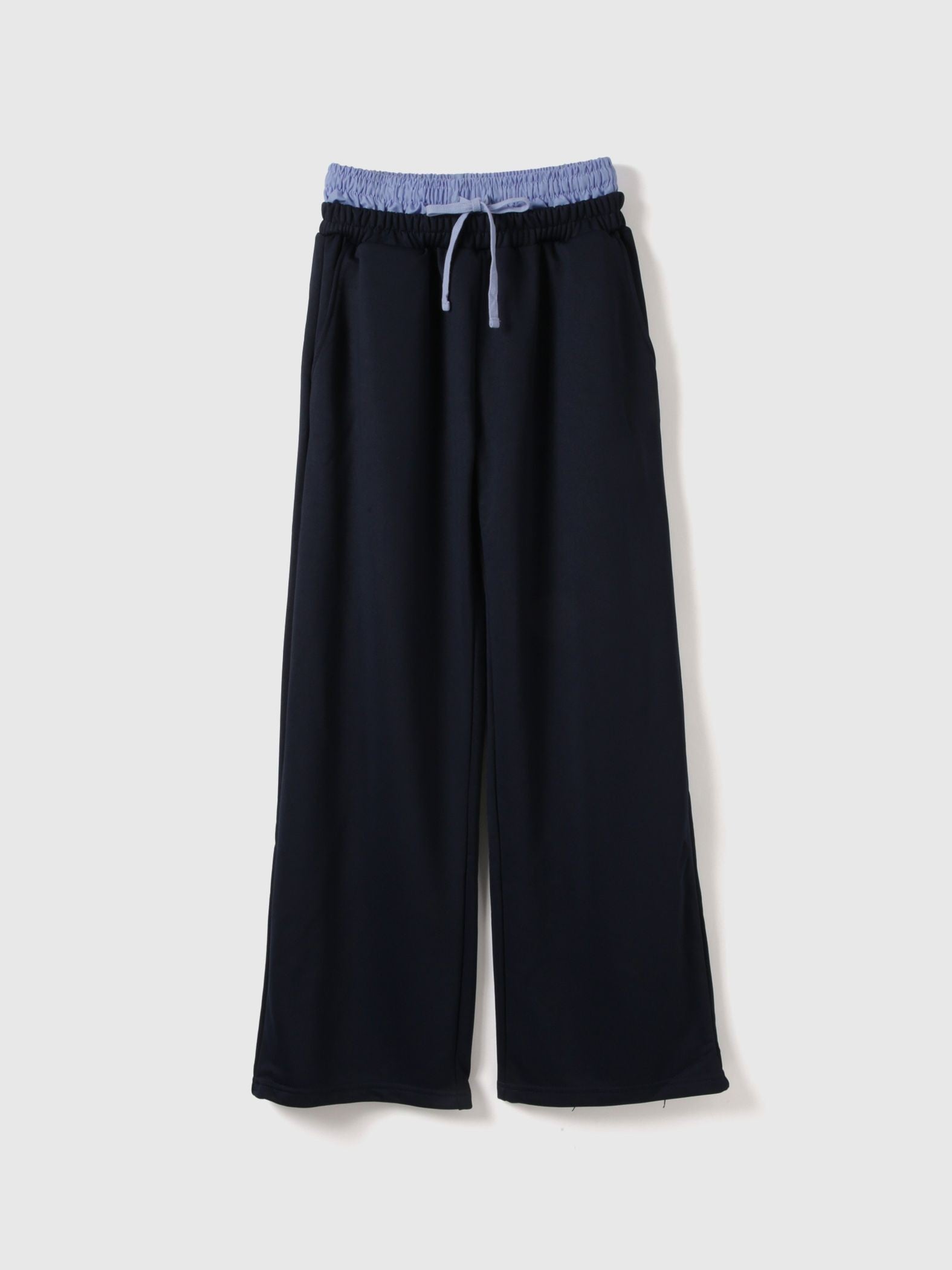 配色ドッキングスウェットパンツ≪セットアップ対応/手洗い可能≫