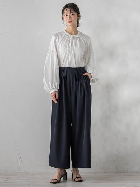 ブレードブラウス≪洗濯機で洗える≫