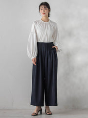 ブレードブラウス≪洗濯機で洗える≫