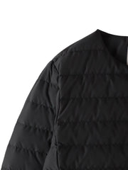 ペプラムダウンジャケット