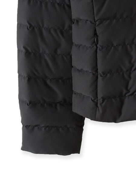 ペプラムダウンジャケット