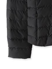 ペプラムダウンジャケット