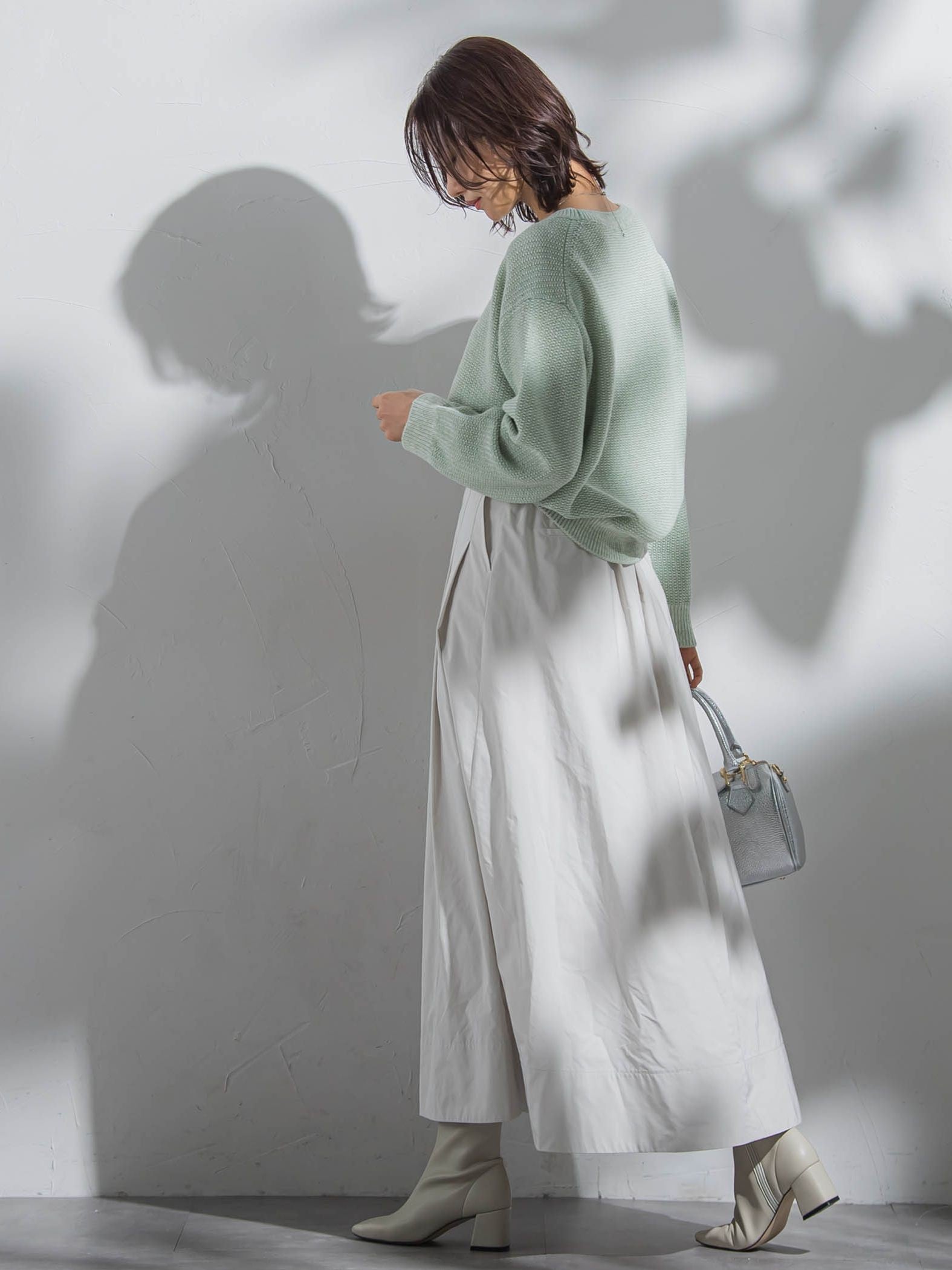 【WEB限定】ぽこぽこワッフルニット