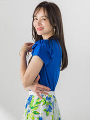 【WEB限定】ショルダーフリルカットソー