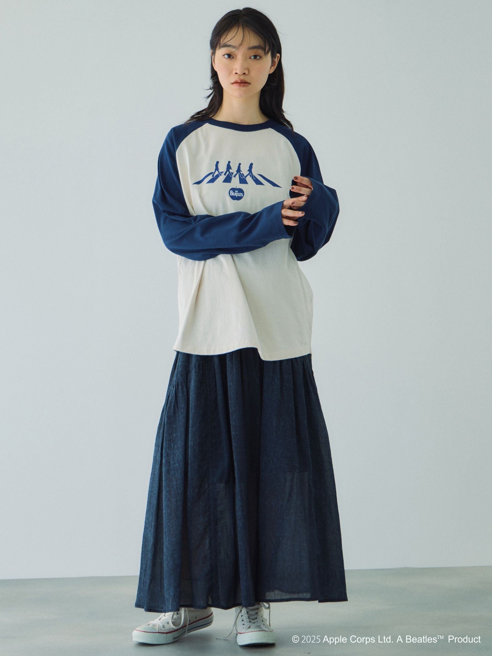 THE　BEATLES　ABBYロードロンT≪洗濯機で洗える≫